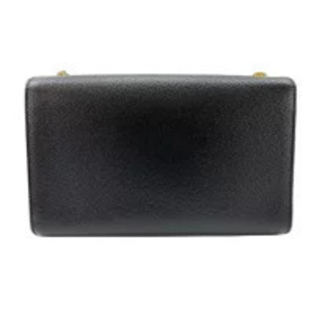 Saint Laurent Yves Leather Kate Shoulder Bag Black